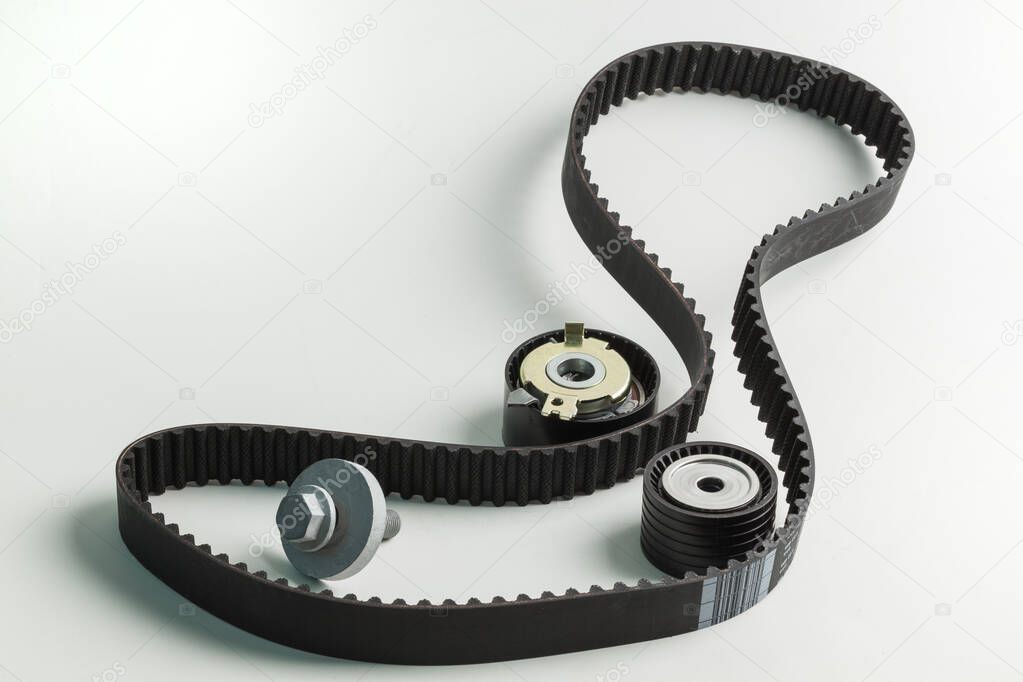 Image of timing belt with rollers
