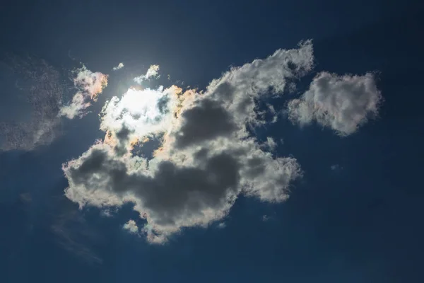 Sfondo Del Cielo Con Nuvole — Foto Stock