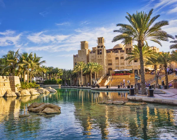 Dubai Uae November View Souk Madinat Jumeirah Madinat Jumeirah Encompasses — Stock Photo, Image