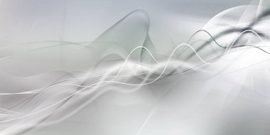 eğri çizgiler içinde beyaz ve bulanık ışık gri arka plan üzerinde farklı gri tonları. Soyut hareket kavramı arka plan afiş.