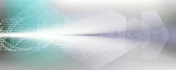 Straight Curved Motion Lines Blurred Horizontal Background Banner Different Line — Stock Photo, Image