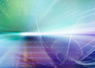 Soyut hareket satırlarını ve bulanık yatay atmosferik alan arka plan dalga şekilleri kavisli. Değişen satır sesleri, renkleri ve tonları. Zıt bulanık renk değerleri.