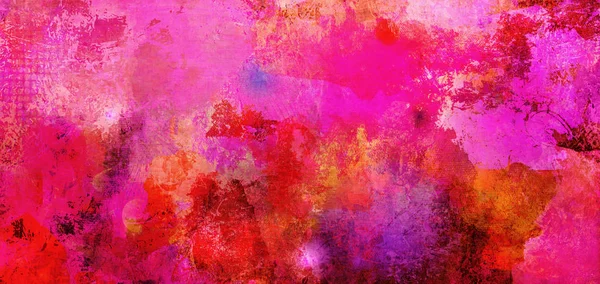 Abstract pink paint textures banner