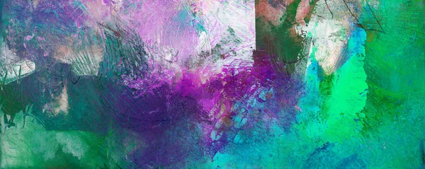 Texturas de pintura abstracta banner de fondo — Foto de Stock