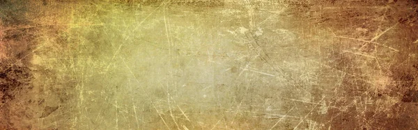 グラニー構造と茶色の色をシフトする古い紙の背景 アブストラクト テクスチャ レトロ グラデーション バナー — ストック写真