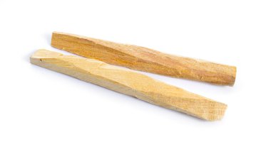 Palo santo, Holy Wood sticks isolated on white background. clipart