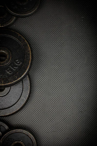 Weight Discs Mat — Stock Photo, Image