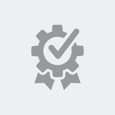 Düz ve izole vektör eps illüstrasyon simge en az ve modern tasarımı ile