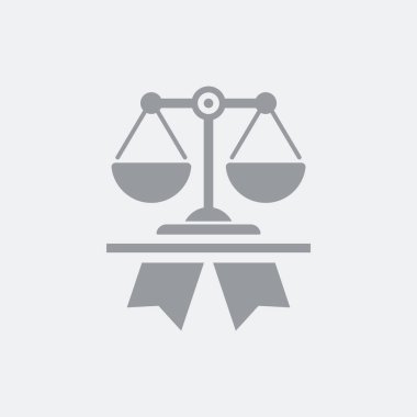 Düz ve izole vektör eps illüstrasyon simge en az ve modern tasarımı ile