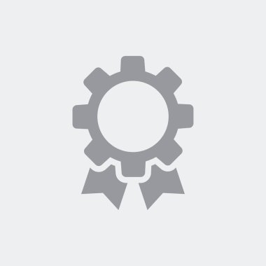 Düz ve izole vektör çizim simgesini minimal ve modern tasarımı ile