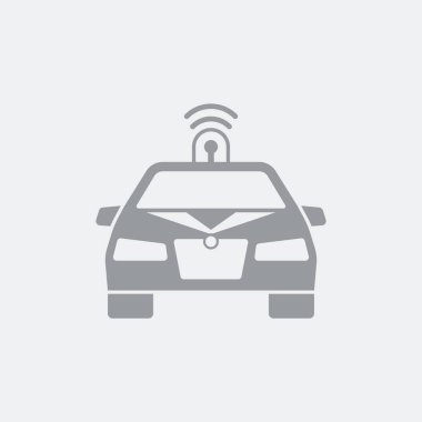 Düz ve izole vektör çizim simgesini minimal ve modern tasarımı ile