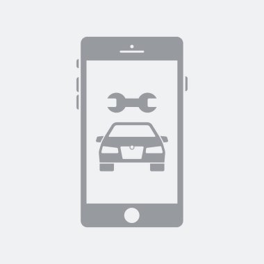 Düz ve izole vektör çizim simgesini minimal ve modern tasarımı ile