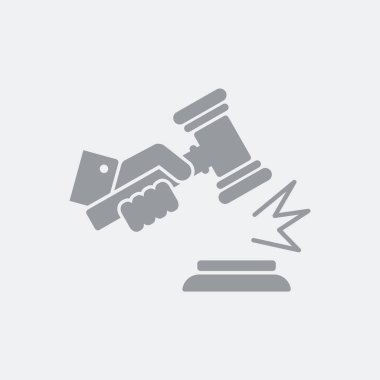 Düz ve izole vektör çizim simgesini minimal ve modern tasarımı ile