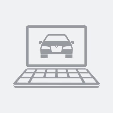 Düz ve izole vektör çizim simgesini minimal ve modern tasarımı ile