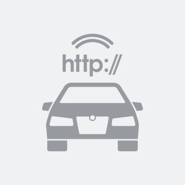 Düz ve izole vektör çizim simgesini minimal ve modern tasarımı ile