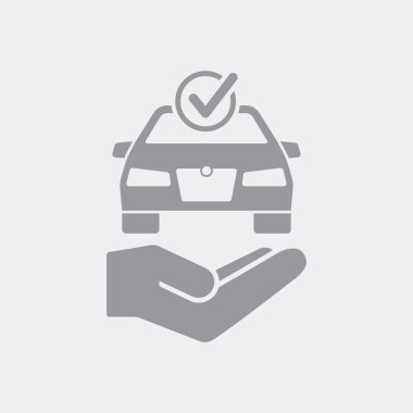 Düz ve izole vektör çizim simgesini minimal ve modern tasarımı ile