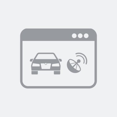 Düz ve izole vektör çizim simgesini minimal ve modern tasarımı ile