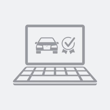 Düz ve izole vektör çizim simgesini minimal ve modern tasarımı ile