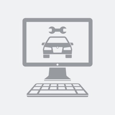 Düz ve izole vektör çizim simgesini minimal ve modern tasarımı ile