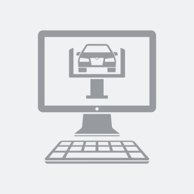 Düz ve izole vektör çizim simgesini minimal ve modern tasarımı ile