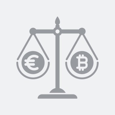 Düz ve izole vektör çizim simgesini minimal ve modern tasarımı ile