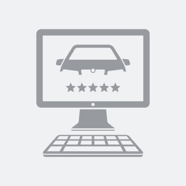 Düz ve izole vektör çizim simgesini minimal ve modern tasarımı ile