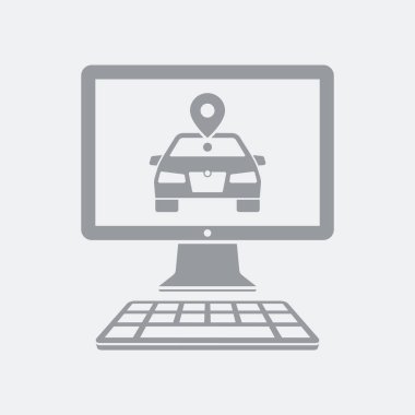 Düz ve izole vektör çizim simgesini minimal ve modern tasarımı ile