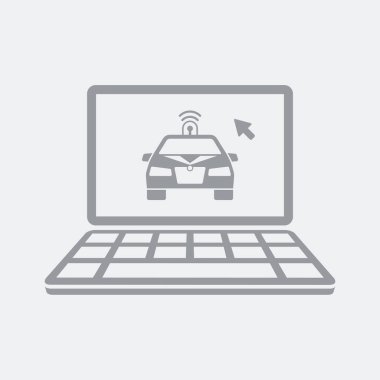 Düz ve izole vektör çizim simgesini minimal ve modern tasarımı ile