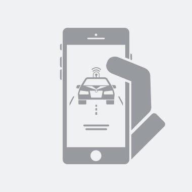 Düz ve izole vektör çizim simgesini minimal ve modern tasarımı ile