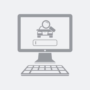 Düz ve izole vektör çizim simgesini minimal ve modern tasarımı ile