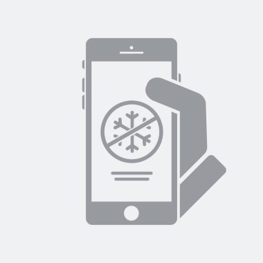 Düz ve izole vektör çizim simgesini minimal ve modern tasarımı ile