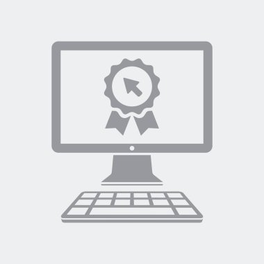 Düz ve izole vektör çizim simgesini minimal ve modern tasarımı ile