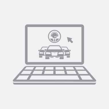 Düz ve izole vektör çizim simgesini minimal ve modern tasarımı ile