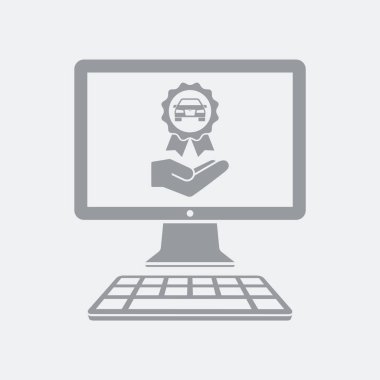 Düz ve izole vektör çizim simgesini minimal ve modern tasarımı ile