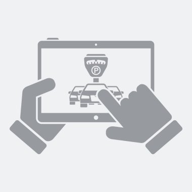 Düz ve izole vektör çizim simgesini minimal ve modern tasarımı ile