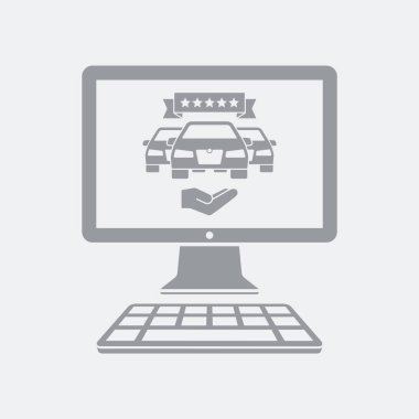 Düz ve izole vektör çizim simgesini minimal ve modern tasarımı ile