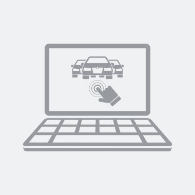 Düz ve izole vektör çizim simgesini minimal ve modern tasarımı ile