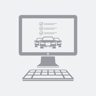 Düz ve izole vektör çizim simgesini minimal ve modern tasarımı ile