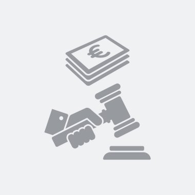 Düz ve izole vektör çizim simgesini minimal ve modern tasarımı ile