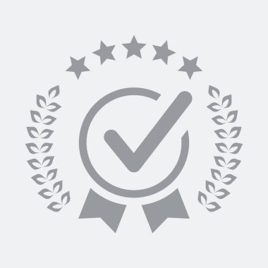 Düz ve izole vektör çizim simgesini minimal ve modern tasarımı ile