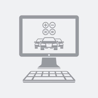 Düz ve izole vektör çizim simgesini minimal ve modern tasarımı ile