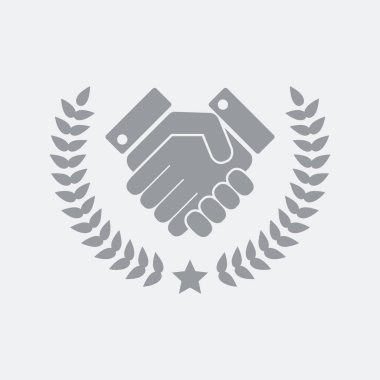 Düz ve izole vektör çizim simgesini minimal ve modern tasarımı ile