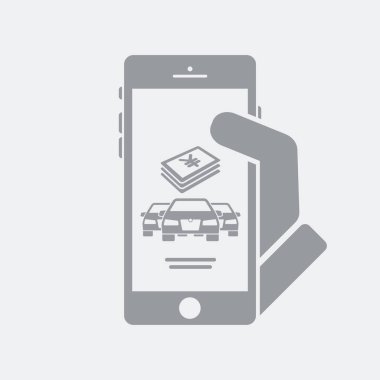 Düz ve izole vektör çizim simgesini minimal ve modern tasarımı ile