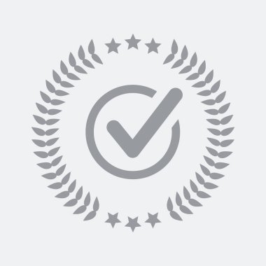 Düz ve izole vektör çizim simgesini minimal ve modern tasarımı ile