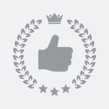 Düz ve izole vektör çizim simgesini minimal ve modern tasarımı ile