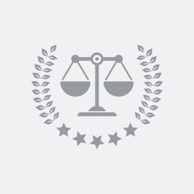 Düz ve izole vektör çizim simgesini minimal ve modern tasarımı ile