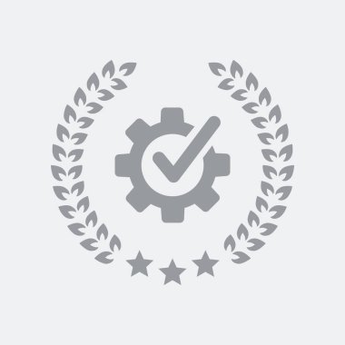 Düz ve izole vektör çizim simgesini minimal ve modern tasarımı ile