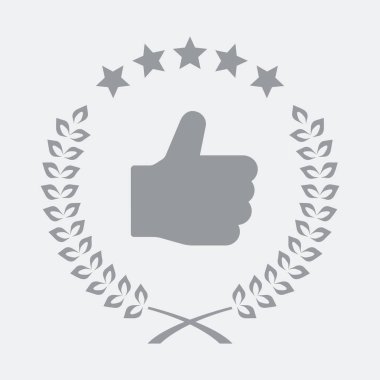 Düz ve izole vektör çizim simgesini minimal ve modern tasarımı ile