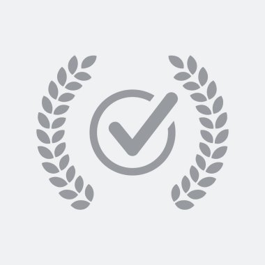 Düz ve izole vektör çizim simgesini minimal ve modern tasarımı ile