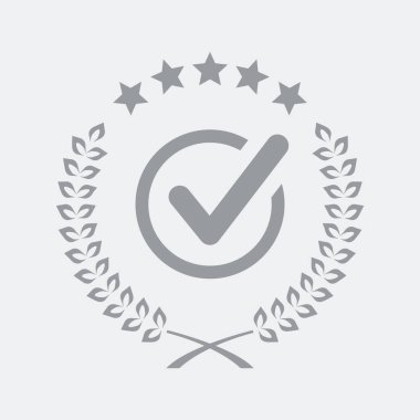 Düz ve izole vektör çizim simgesini minimal ve modern tasarımı ile